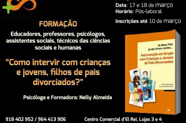 “Como intervir com crianças e jovens, filhos de pais divorciados?”
