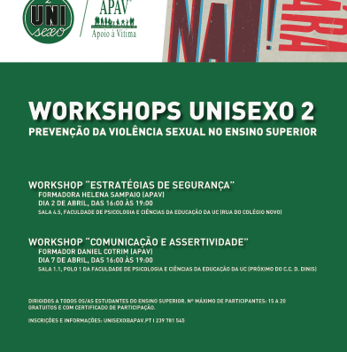 Projecto Unisexo 2: Workshops e Conferências