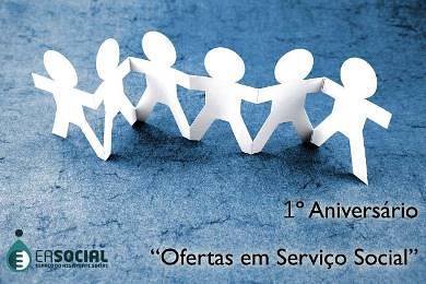 Página “Ofertas em Serviço Social” comemora um ano de existência