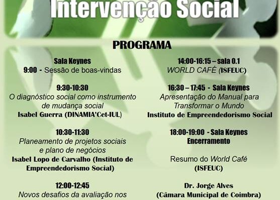 Encontro "Inovação, Qualificação e Gestão de Intervenção Social"
