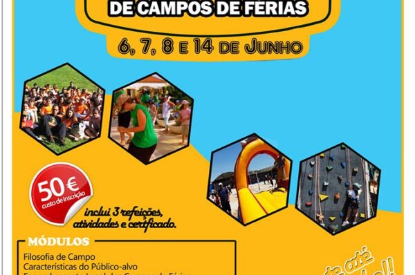Curso Monitores de Campos de Férias