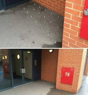 Picos de metal contra sem-abrigo em Londres causam polémica