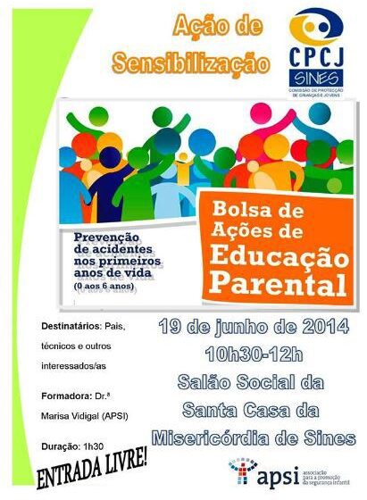  Ação de sensibilização sobre Prevenção de Acidentes nos Primeiros Anos de Vida (0 aos 6 anos)