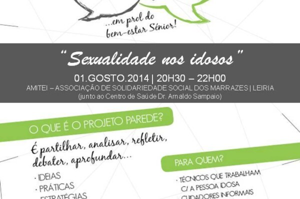 PaRede – Partilha em Rede “Sexualidade nos idosos”