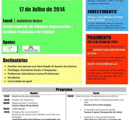 VIII Seminário “Perturbação do Espectro do Autismo”