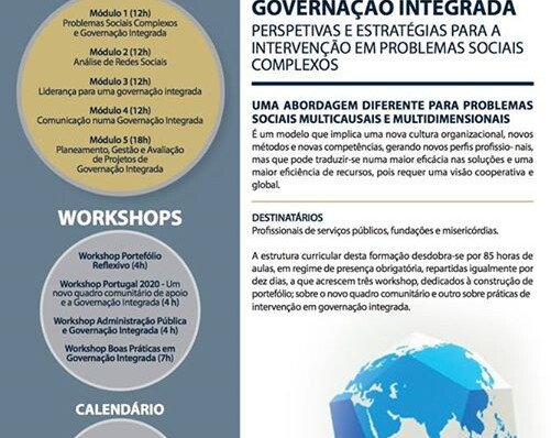 Formação "Governação integrada: Perspetivas e Estratégias para a Intervenção em Problemas Sociais Complexos"