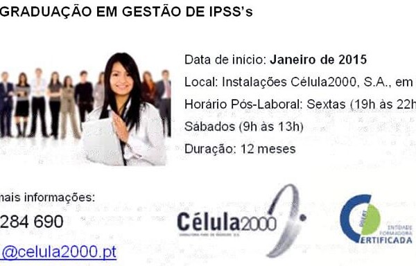 Pós-Graduação em GESTÃO DE IPSS's