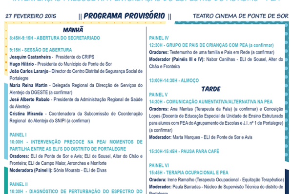 VII Encontro de Intervenção Precoce