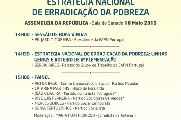 “Compromisso para a definição de uma Estratégia Nacional de Erradicação da Pobreza