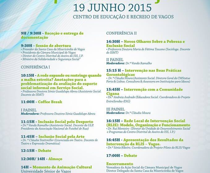  Seminário “Intervenção Social: Práticas e Desafios”