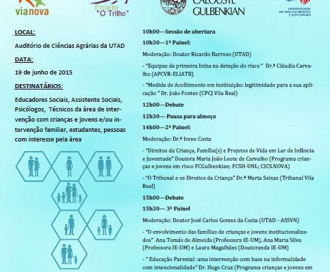 Seminário: Intervenção Familiar no Acolhimento Residencial de Crianças e Jovens