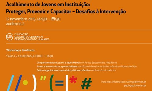 Acolhimento de Jovens em Instituição: Proteger, Prevenir e Capacitar – Desafios à intervenção