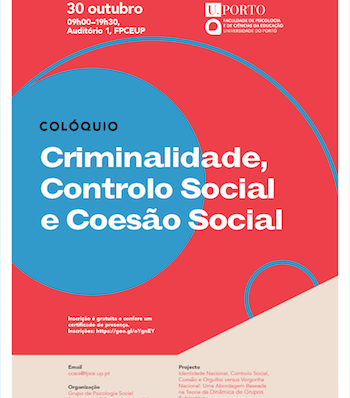 Criminalidade, Controlo Social e Coesão Social