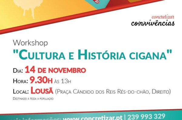 Workshop sobre “Cultura e História cigana”