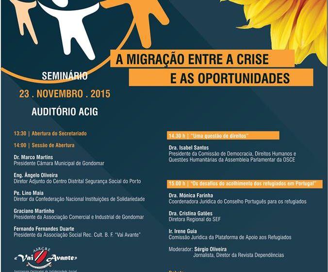  Seminário: A migração entre a crise e as oportunidades
