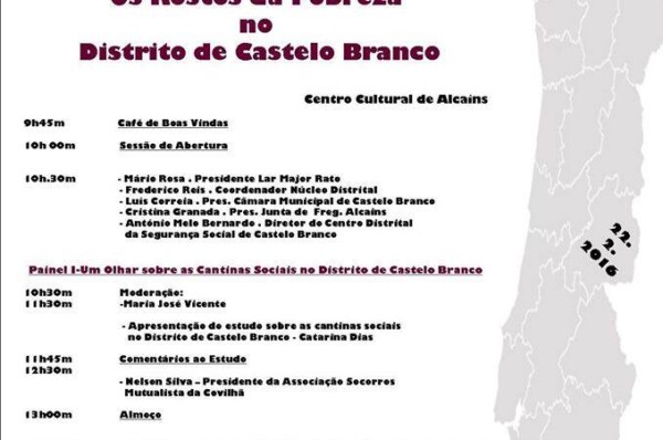 Os Rostos da Pobreza no Distrito de Castelo Branco