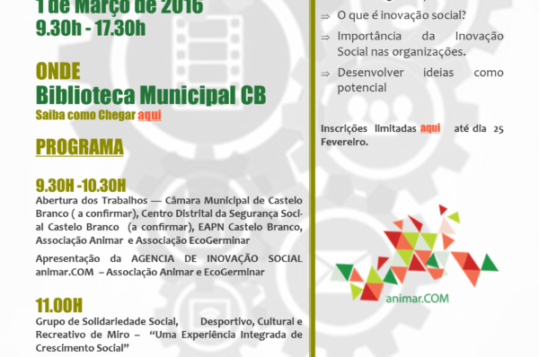 WORKSHOP: INOVAÇÃO SOCIAL