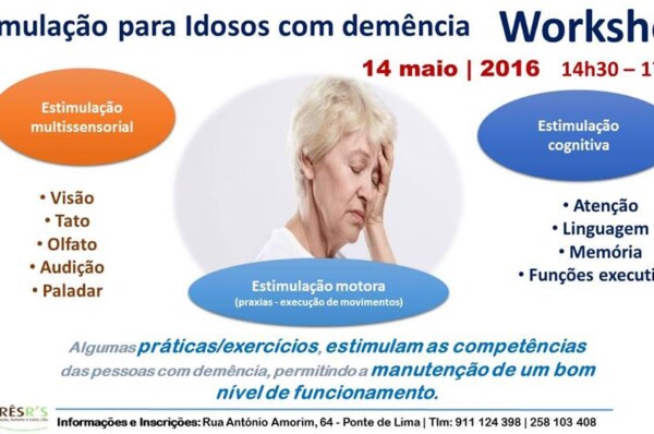 Workshop – Estimulação para Idosos com Demência