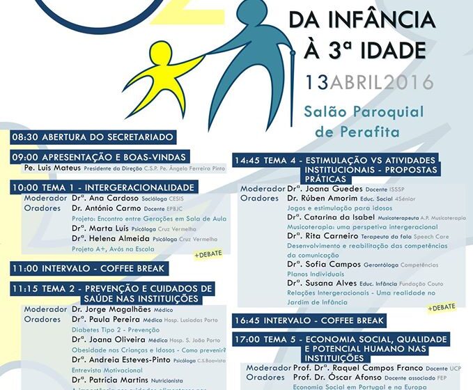  Congresso Nacional: Qualidade de Vida – Da Infância à Terceira Idade