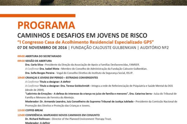 Caminhos e Desafios em Jovens de Risco