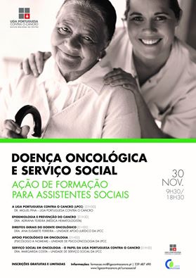 "Doença Oncológica e Serviço Social " Ação de Formação para Assistentes Sociais