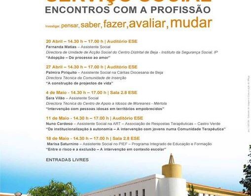 |Seminário|  Encontros com a profissão   | Beja