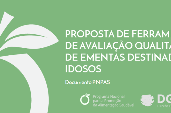 PNPAS lançou manual que permite analisar ementas de instituições de idosos