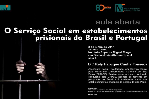 O Serviço Social em estabelecimentos prisionais do Brasil e Portugal