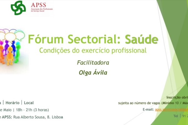 Fórum Sectorial : Saúde