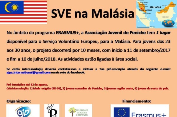 Voluntariado Internacional (totalmente financiado) na Malásia – área social