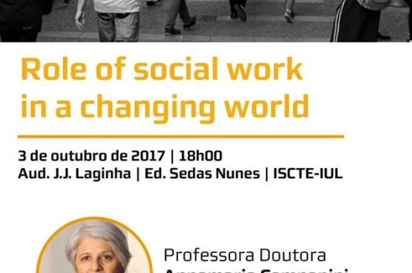 Conferência Doutoral “Role of social work in a changing world” e Sessão de Abertura do Ano Letivo do Programa de Doutoramento em Serviço Social