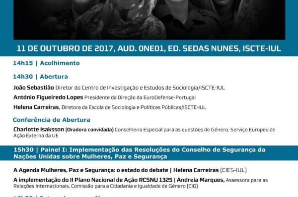 Mulheres, paz e segurança: as questões de género nas missões internacionais