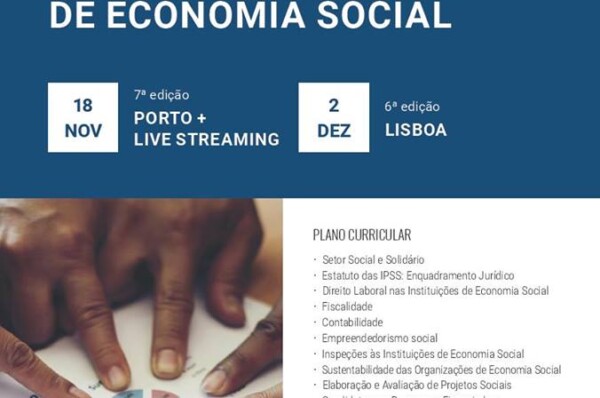 Pós-graduação em gestão de instituições e associações de economia social