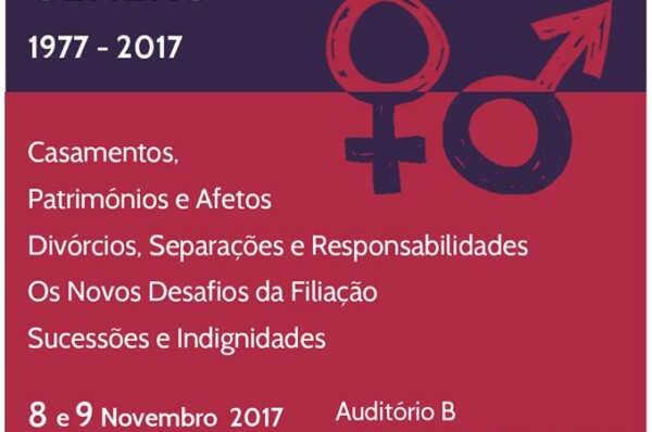 Conferência “A Reforma do Código Civil e a Igualdade de Género 1977-2017”