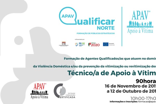 APAV promove curso de Técnico/a de Apoio à Vítima