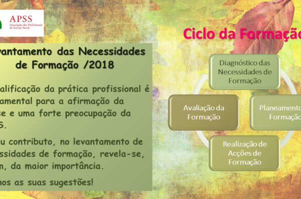 APSS: Levantamento Necessidades de Formação/2018]