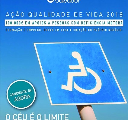 100.000 euros em APoios – Estão abertas  as candidaturas à Ação Qualidade de Vida 2018