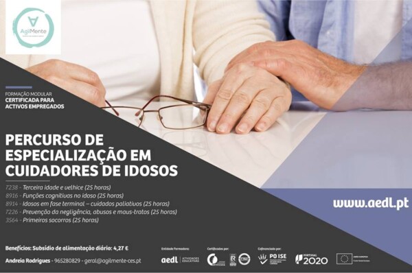 Percursos de especialização em cuidadores de idosos