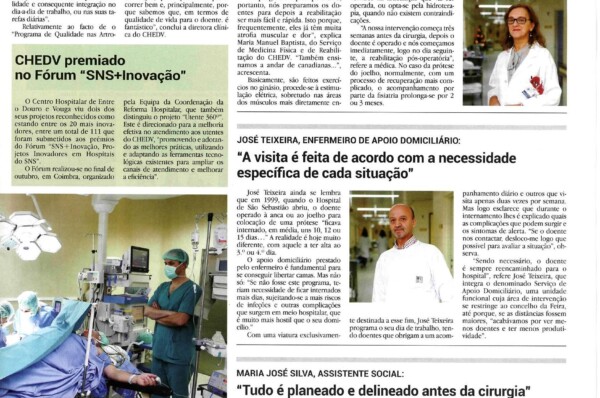 Serviço Social em Destaque : 2 projectos hospitalares no CHEDV : Núcleo de apoio à criança e jovem em risco