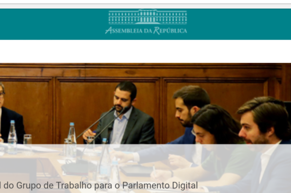 Site do Parlamento com novo grafismo e funcionalidades