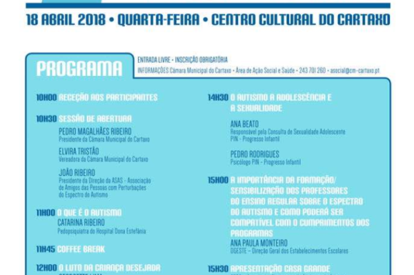 VI Encontro de Intervenção Social, sobre Autismo