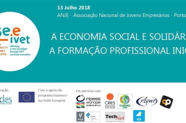 Seminário Internacional “Economia Social e Solidária e Formação Profissional”