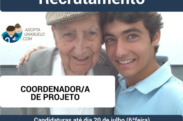 Adota Avós procura Coordenador/a  para implementação de Projeto Social