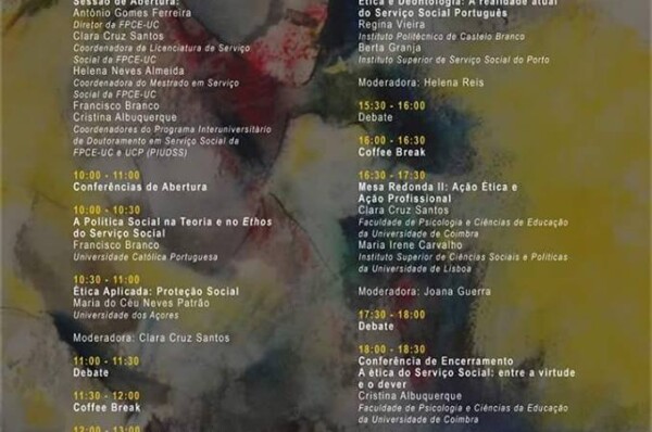 Seminário: Ética Aplicada à Proteção Social – 28 de Setembro