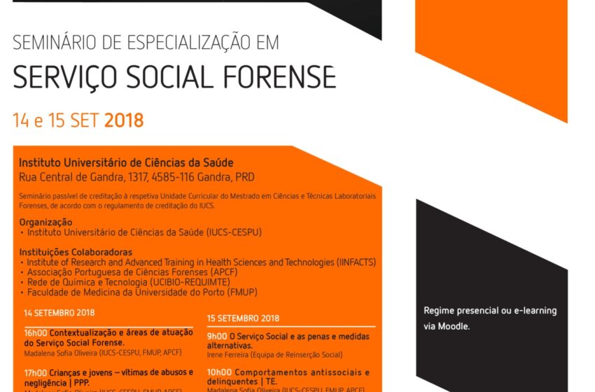  1º Seminário em Serviço Social Forense
