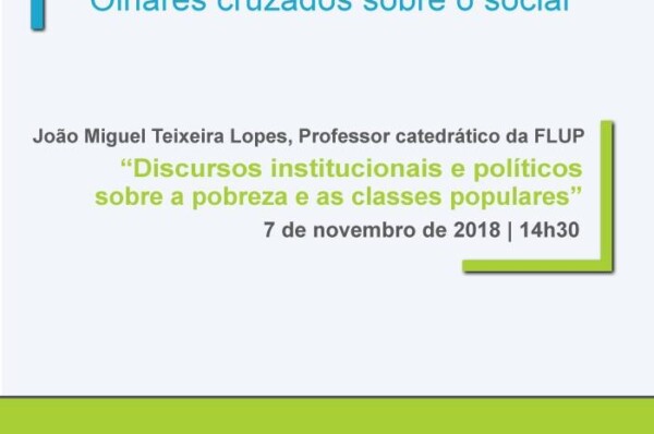 Ciclo de Conferências ” Olhares Cruzados sobre o Social “