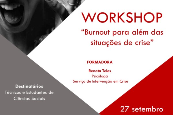 Workshop ” Burnout para além das situações de crise “