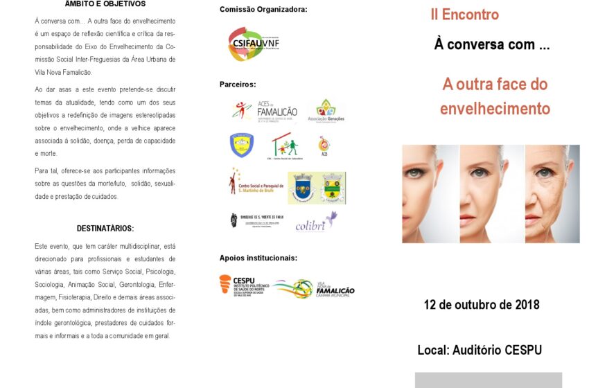  II Encontro – A outra face do envelhecimento.