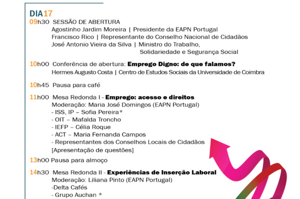 Seminário “Trabalho Digno: um alicerce para a paz social” – 17 deOutubro