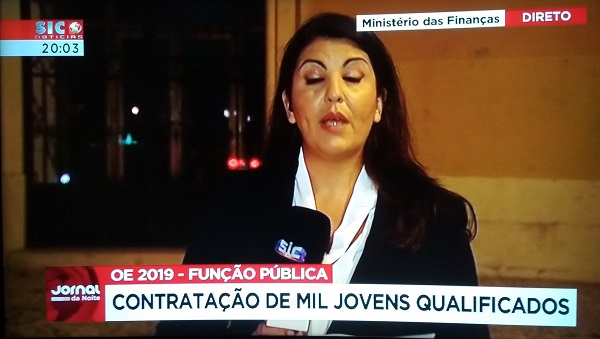 Orçamento de Estado 2019 – Contratação de 1000 jovens qualificados